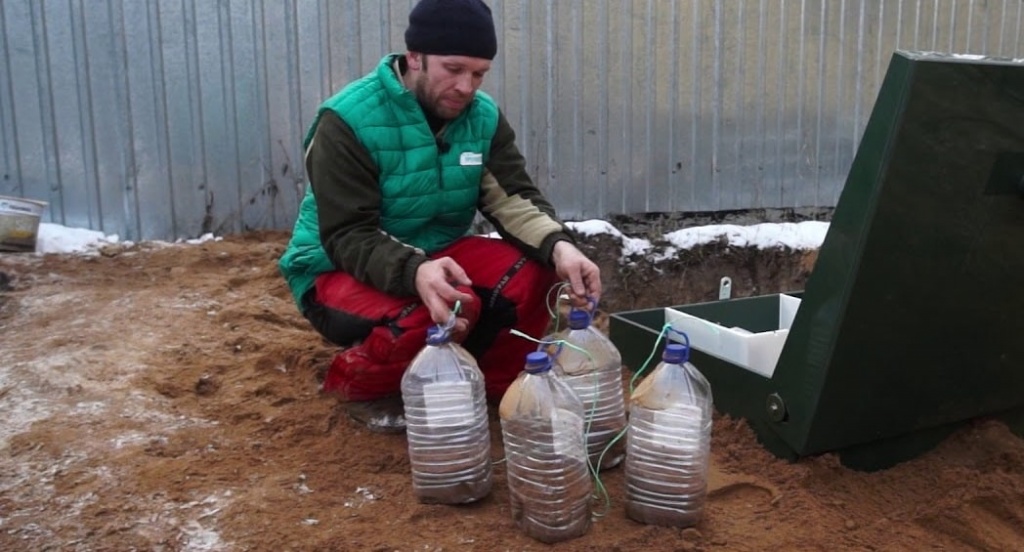 Проверка уровня воды